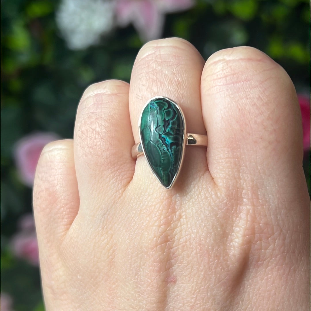 Malacolla 925 Sterling Silver Ring - Size O