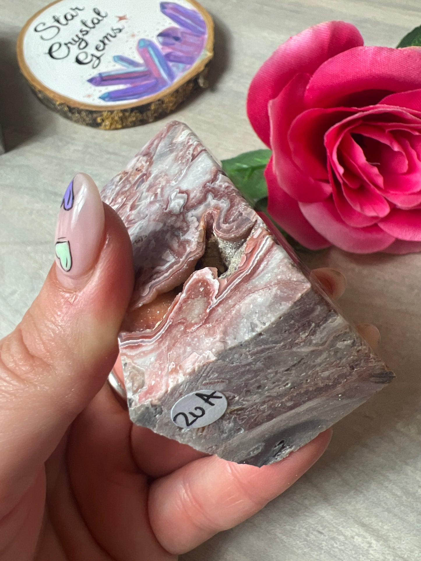 Mexican Agate tower point