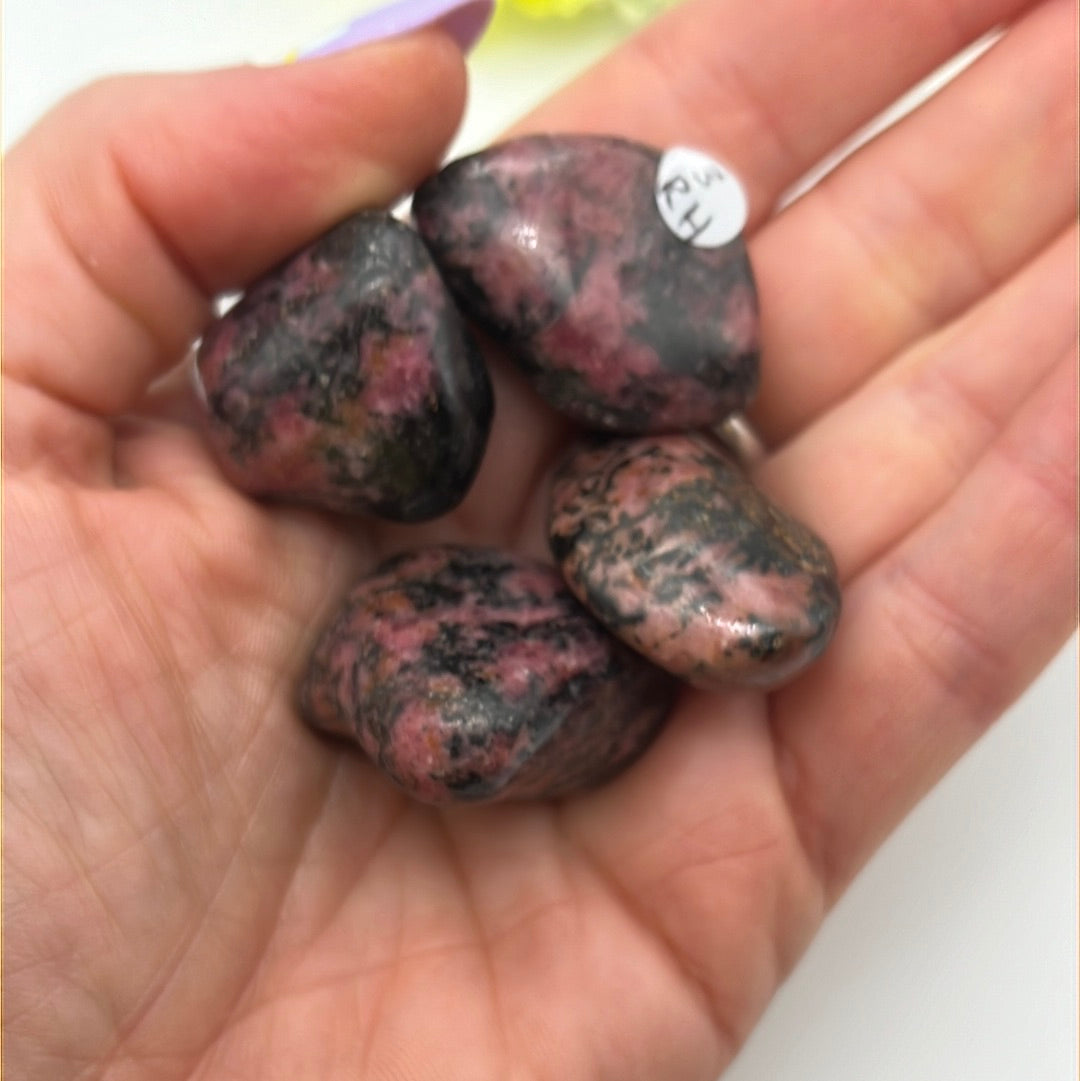 Rhodonite Tumble polished tumblestone