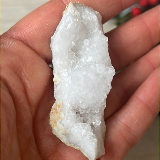 Snow Quartz Druzy specimen