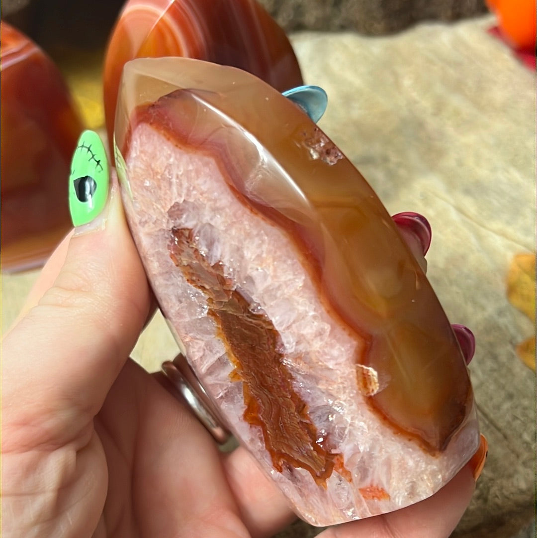 Banded Carnelian Freeform