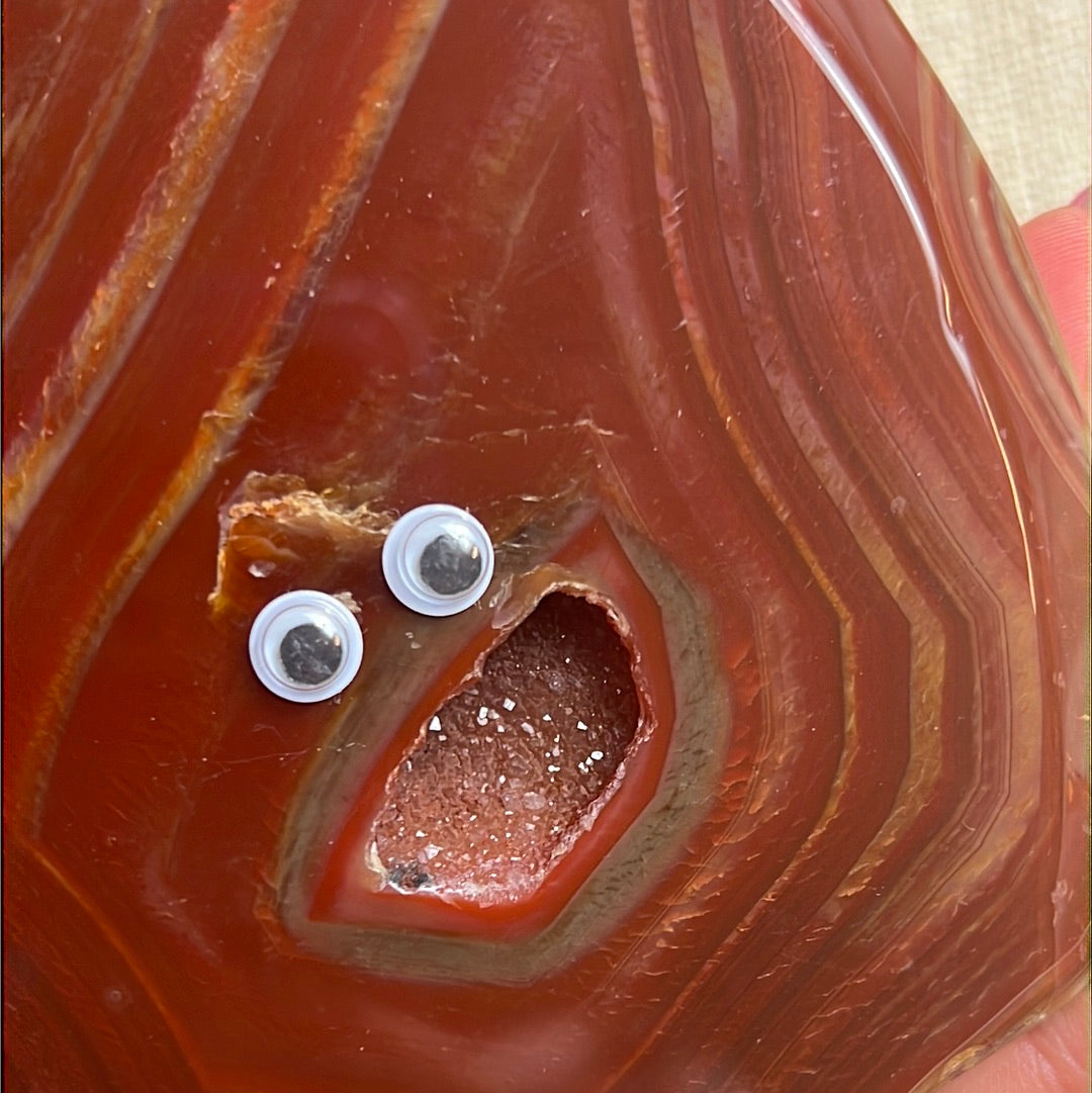 Carnelian Freeform Flame