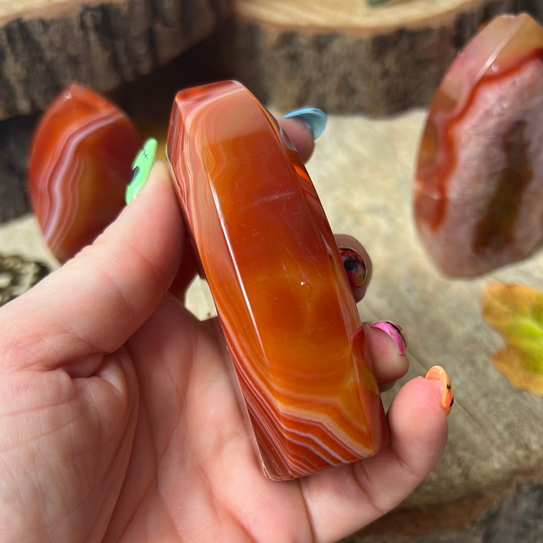 Banded Carnelian Freeform