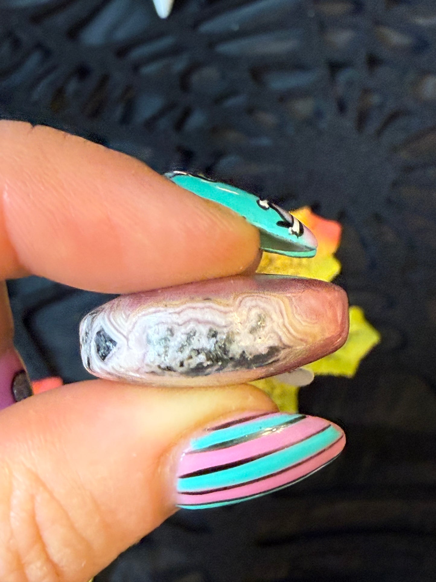 Rhodochrosite Palm