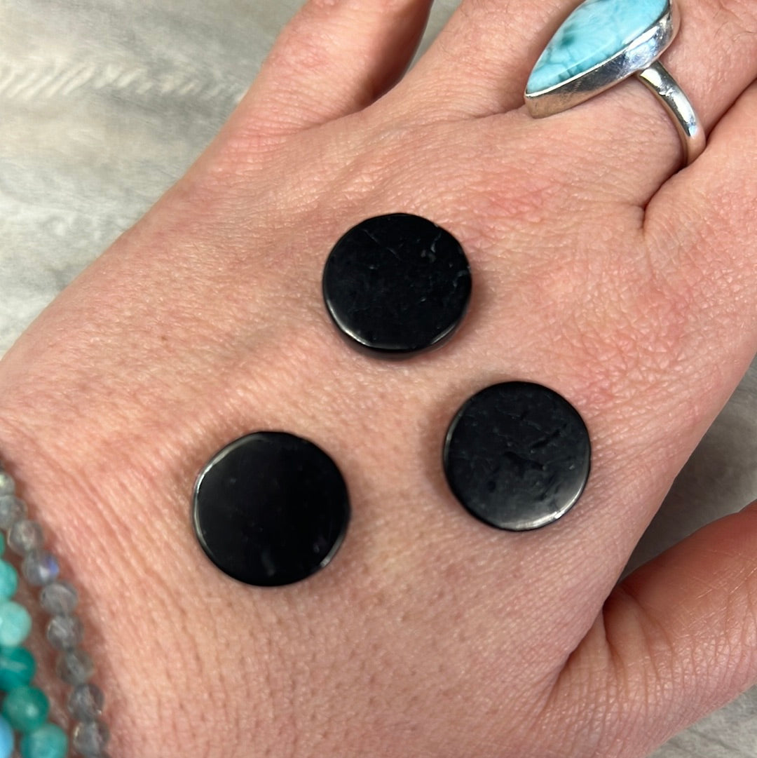 Baby mini Shungite Disc - Phone sticker EMF protector