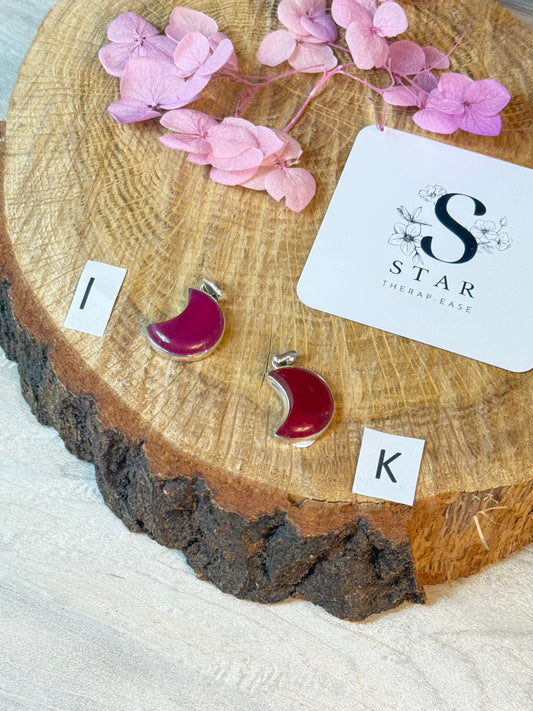 Ruby Moon 925 Sterling Pendant