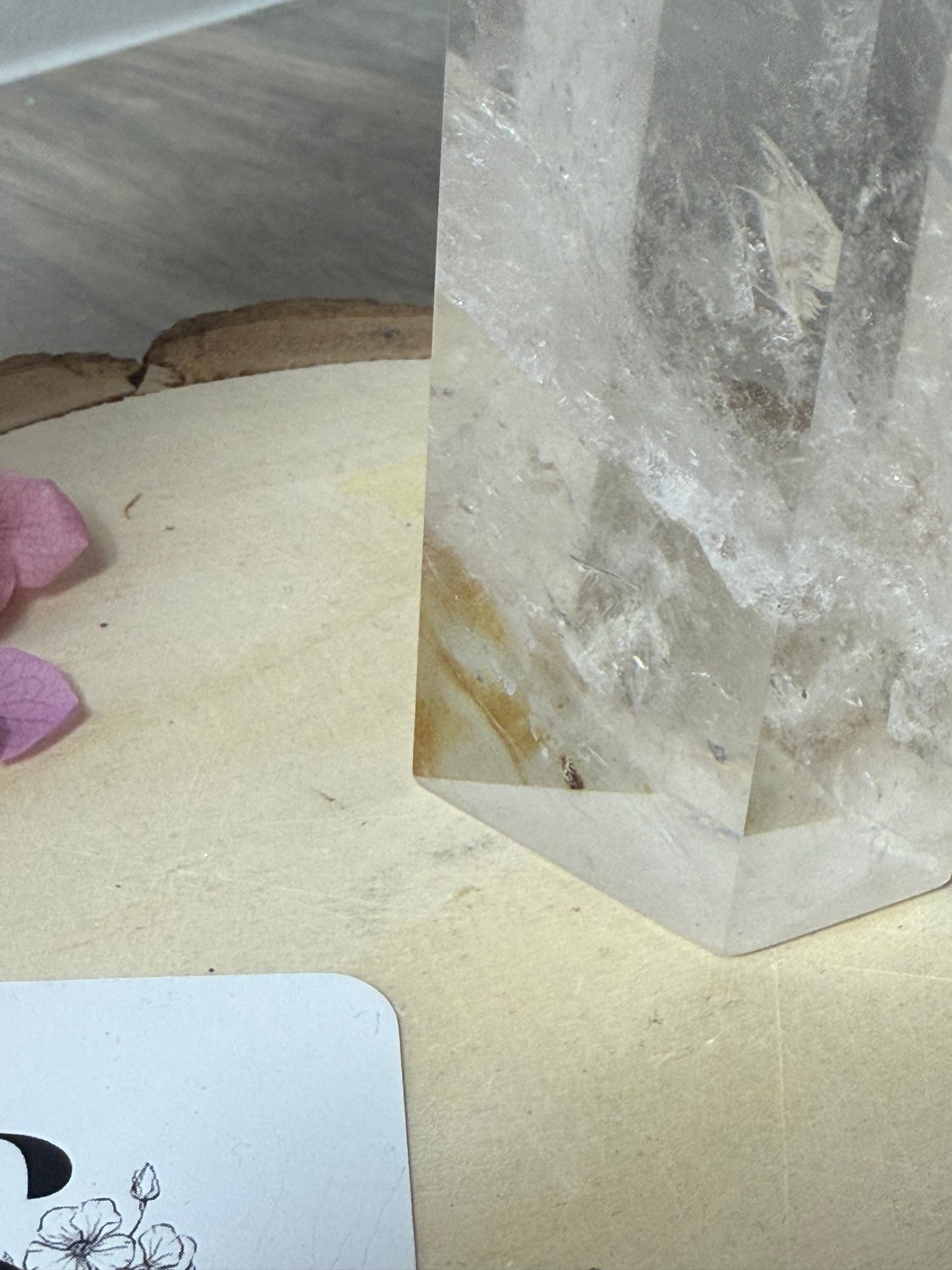 Large Clear Quartz Tower Point