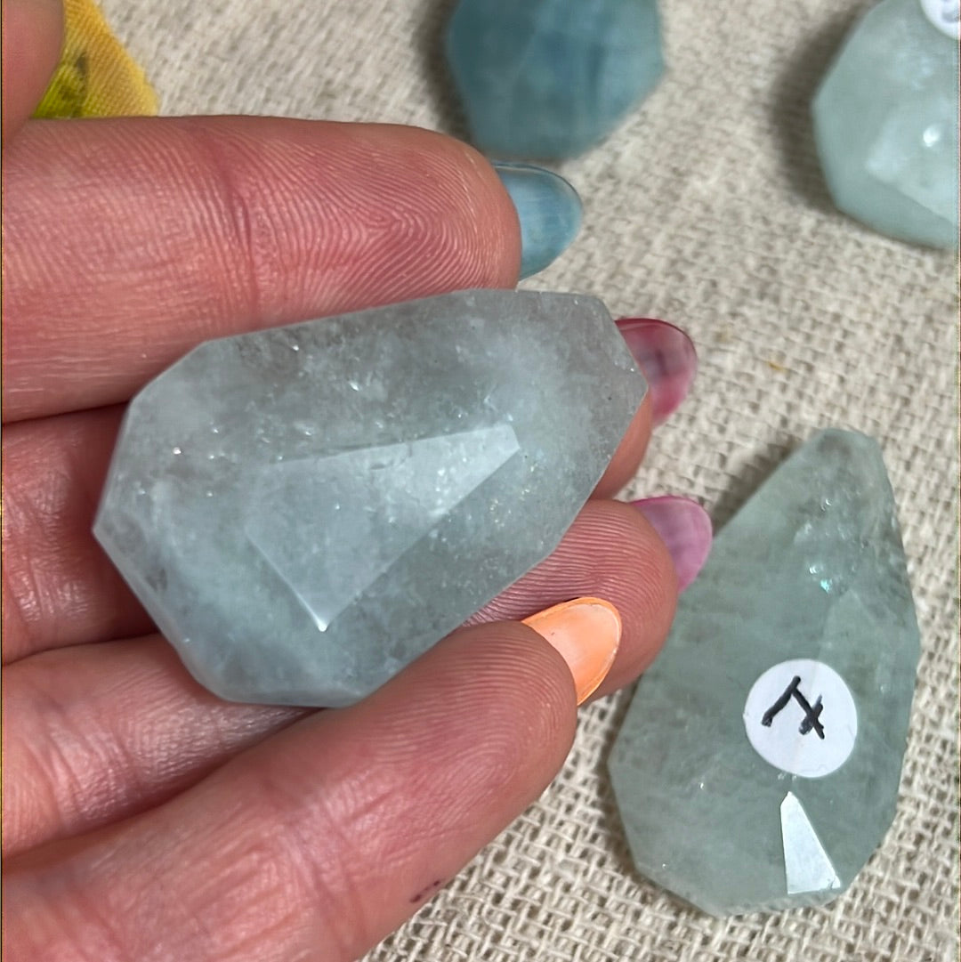 Aquamarine Mini Freeform - AA Grade