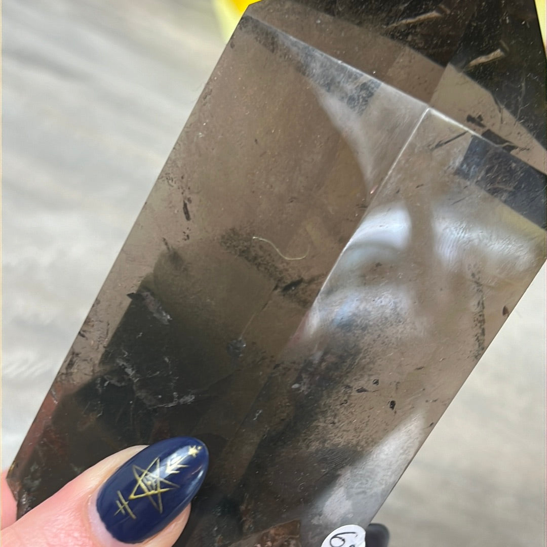Smoky Quartz Point Wand