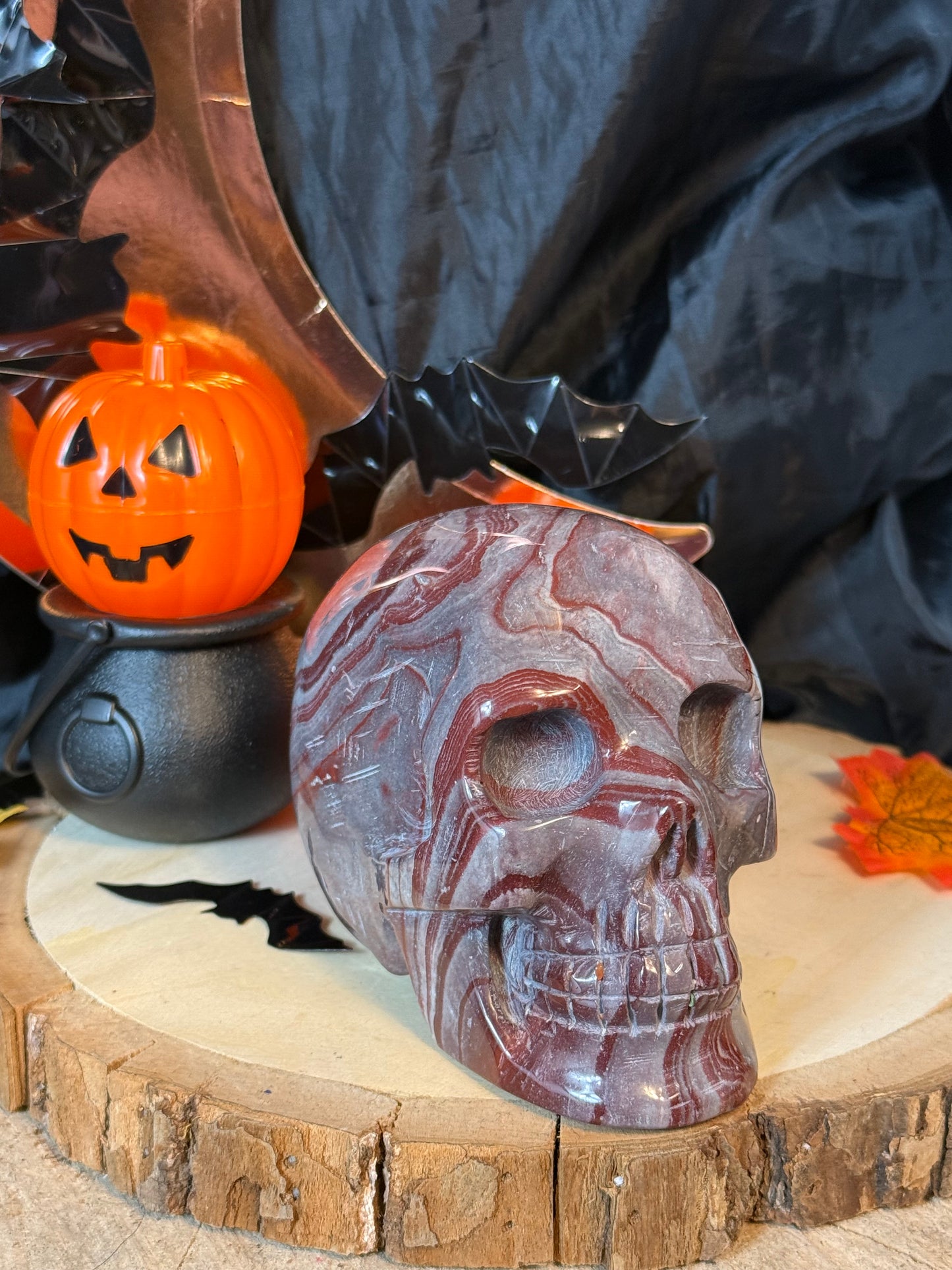 Jasper Red Skull