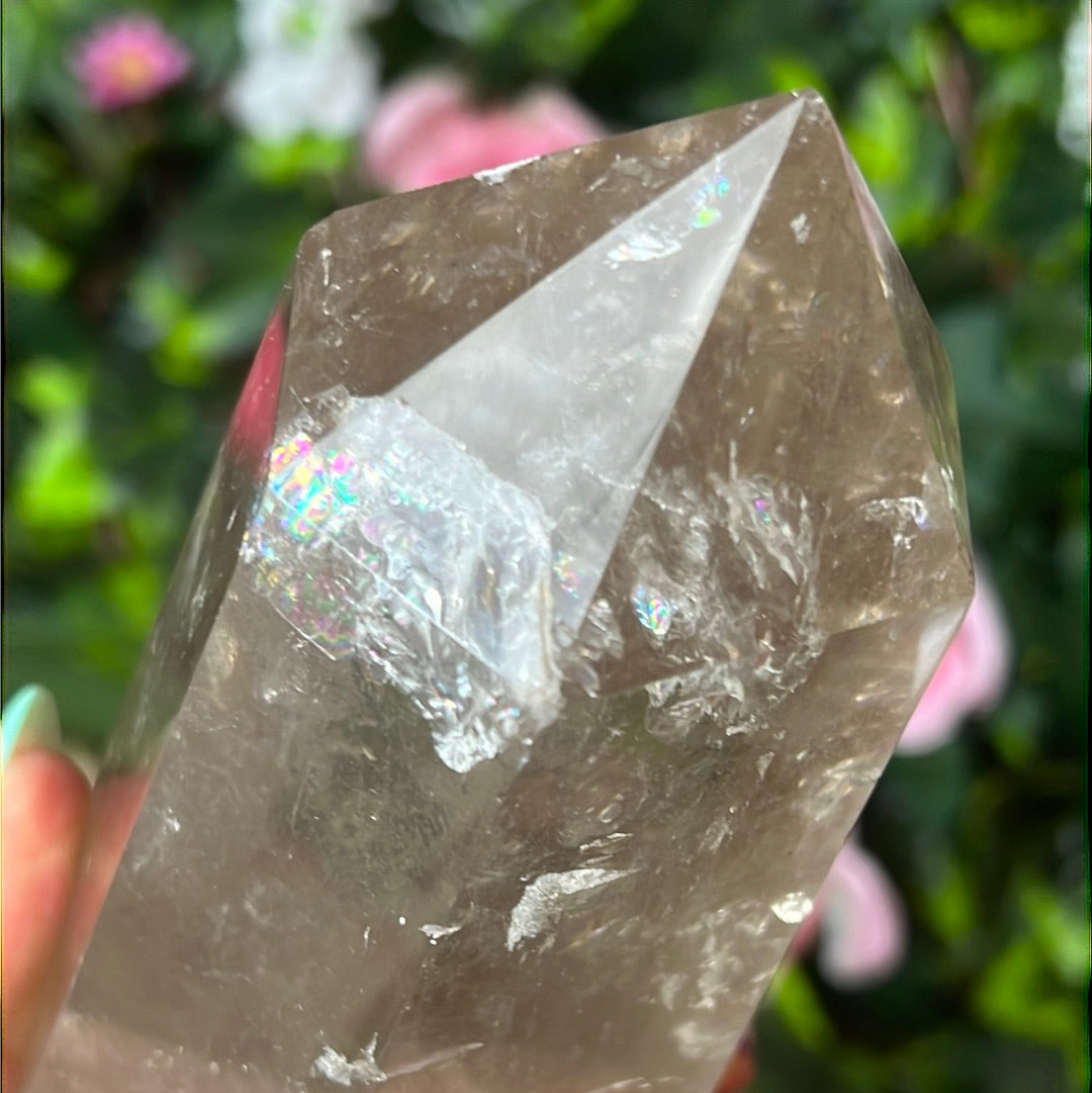 Smoky Quartz Tower Point