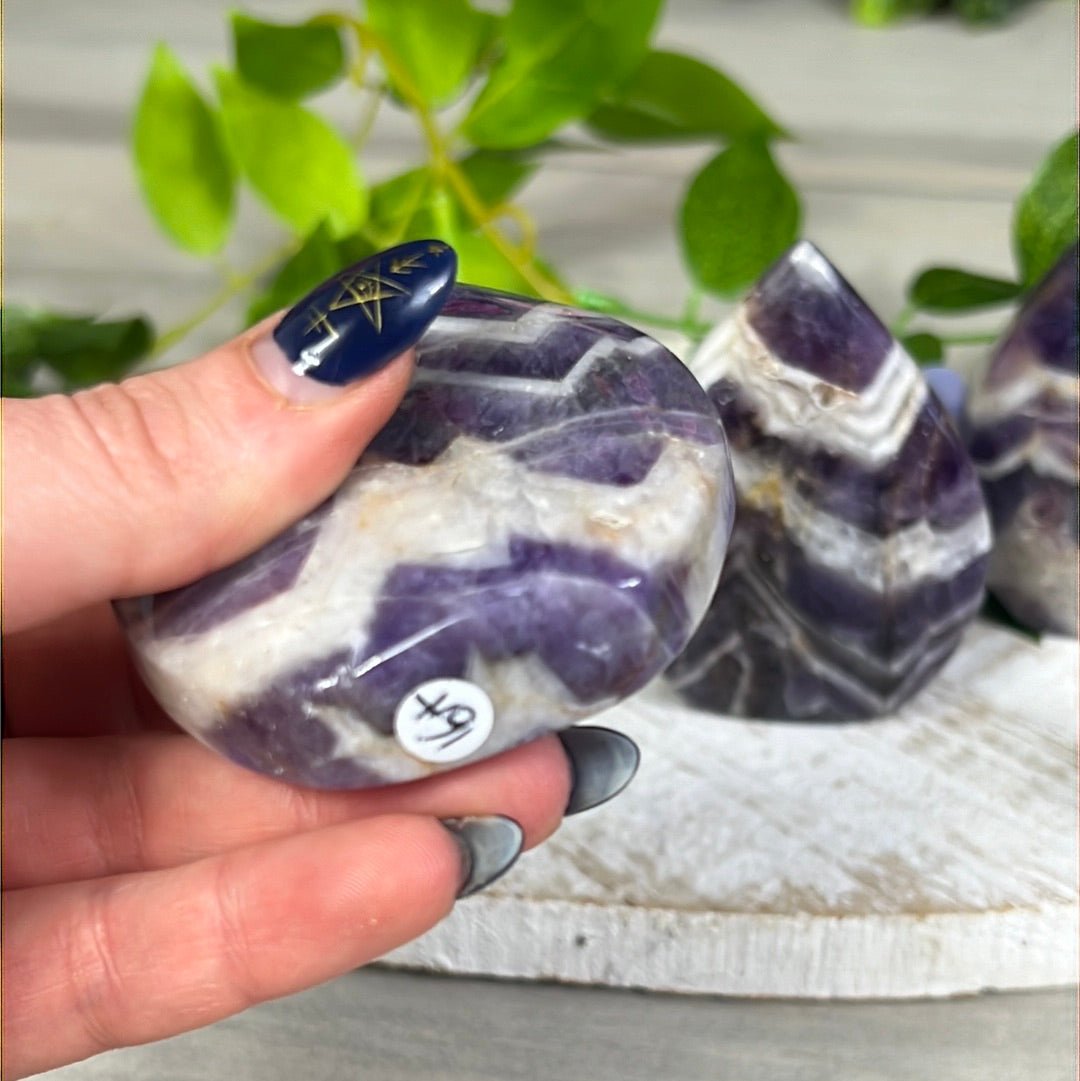 Amethyst Freeform Flame