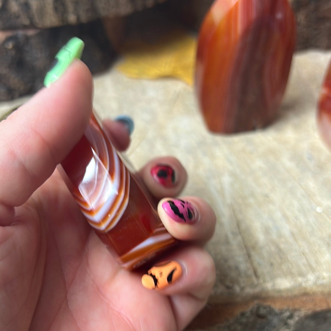 Banded Carnelian Freeform
