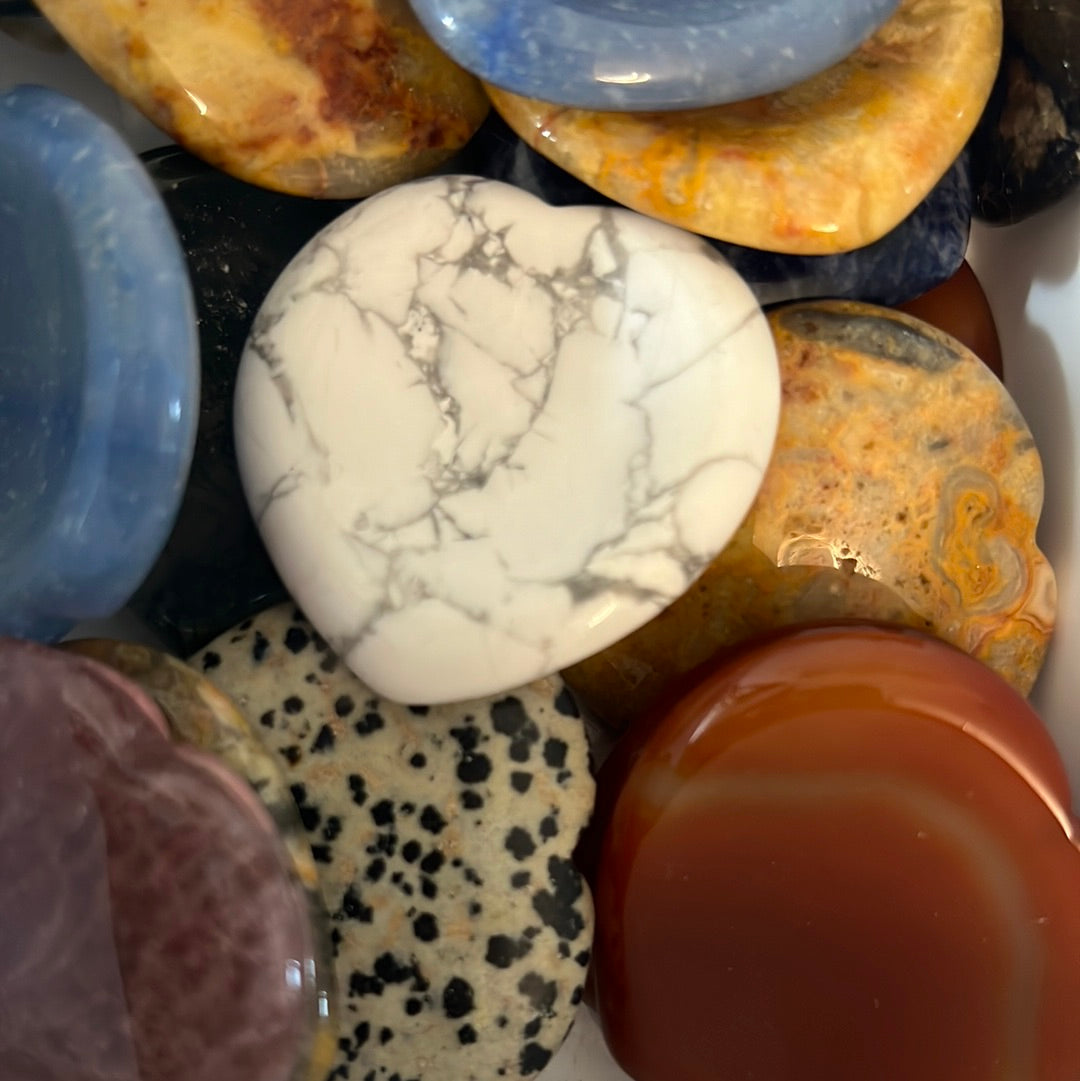 Heart - Worry Palm Stone