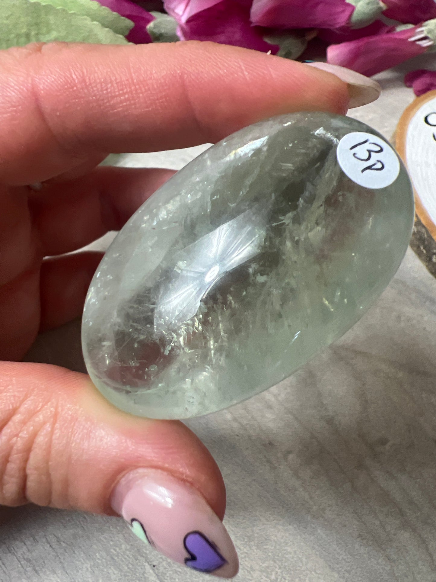 Prasolite Green Amethyst Palm