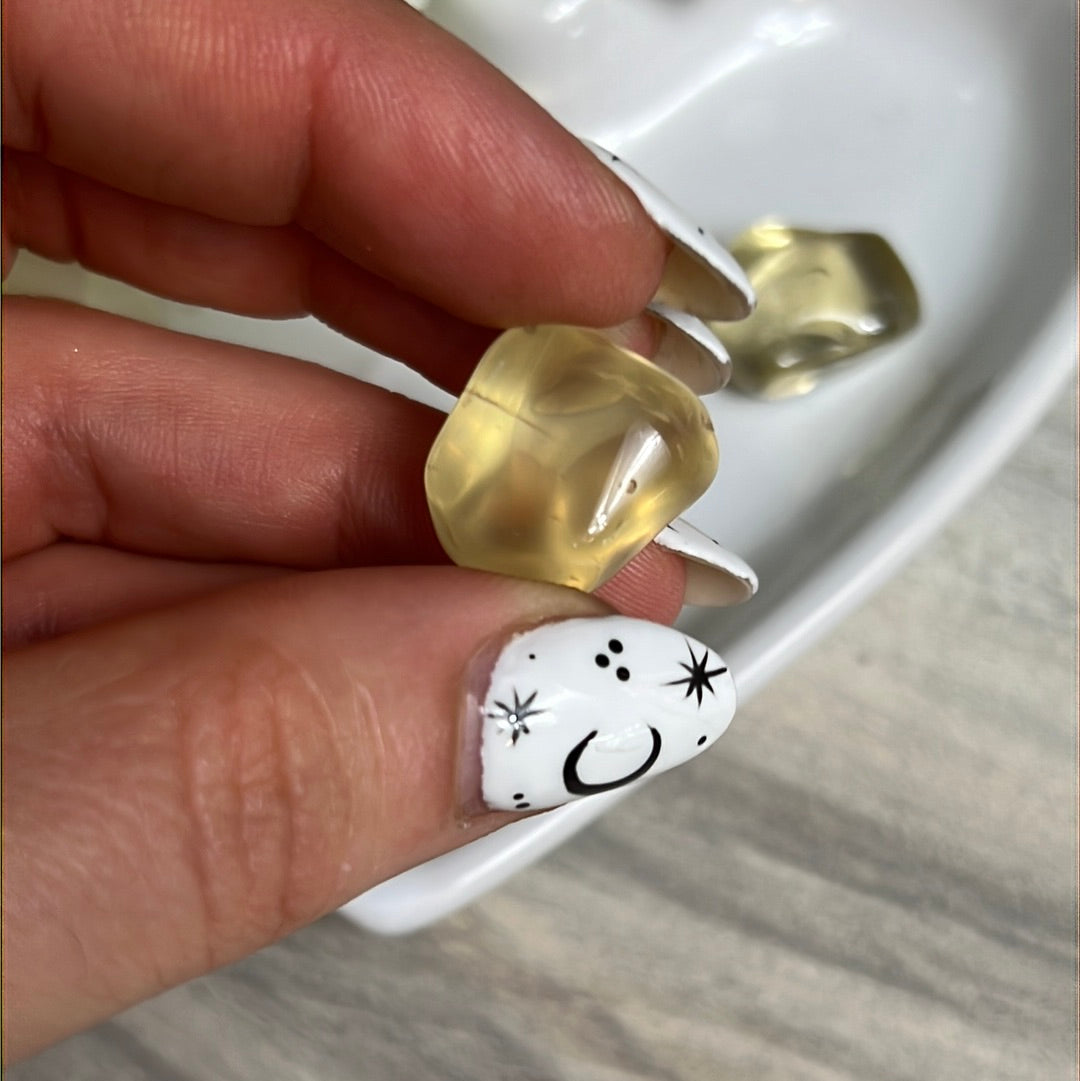 Golden Labradorite Tumble Tumblestone - Bytownite