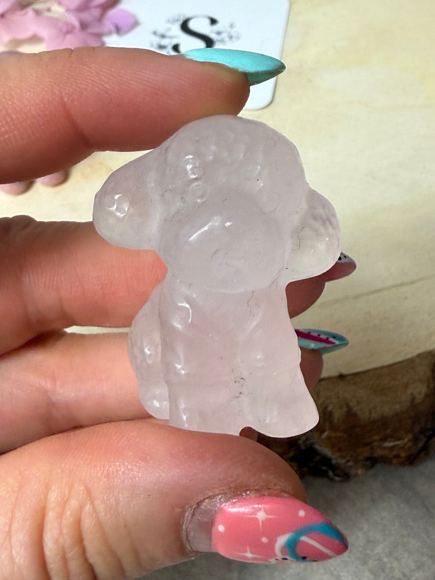 Teddy Dog Carving