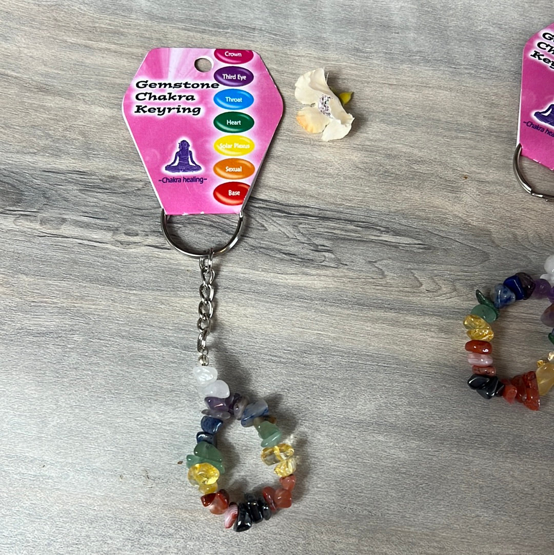 Chakra Chip Keyring