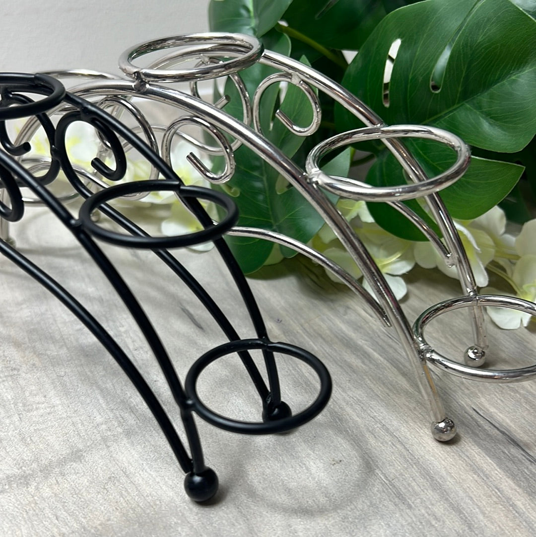 Semi Circle Metal Sphere Display Stand