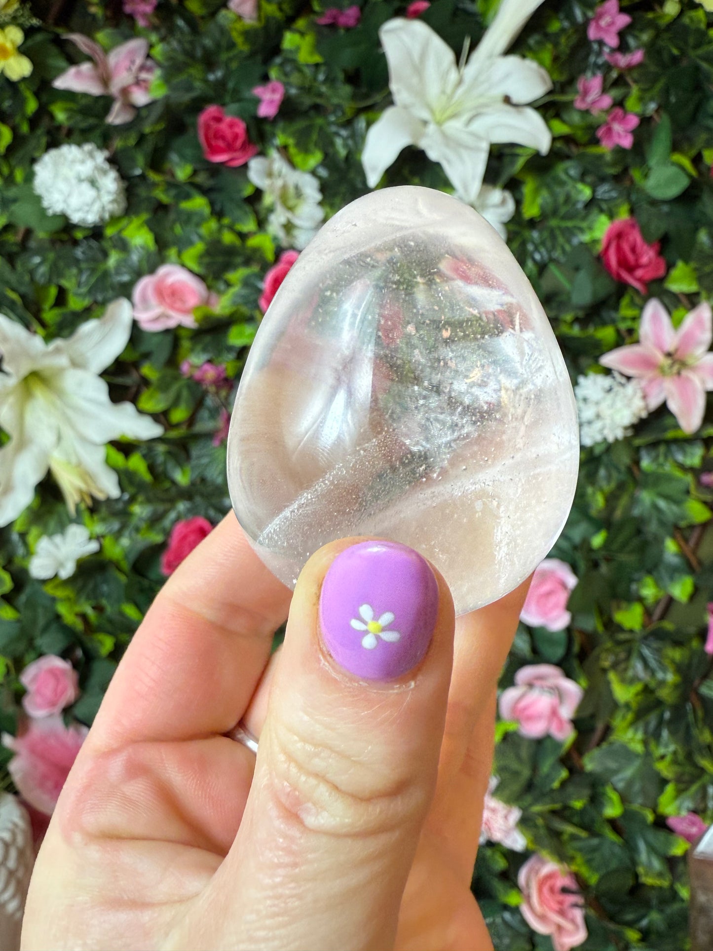 Clear Quartz Egg