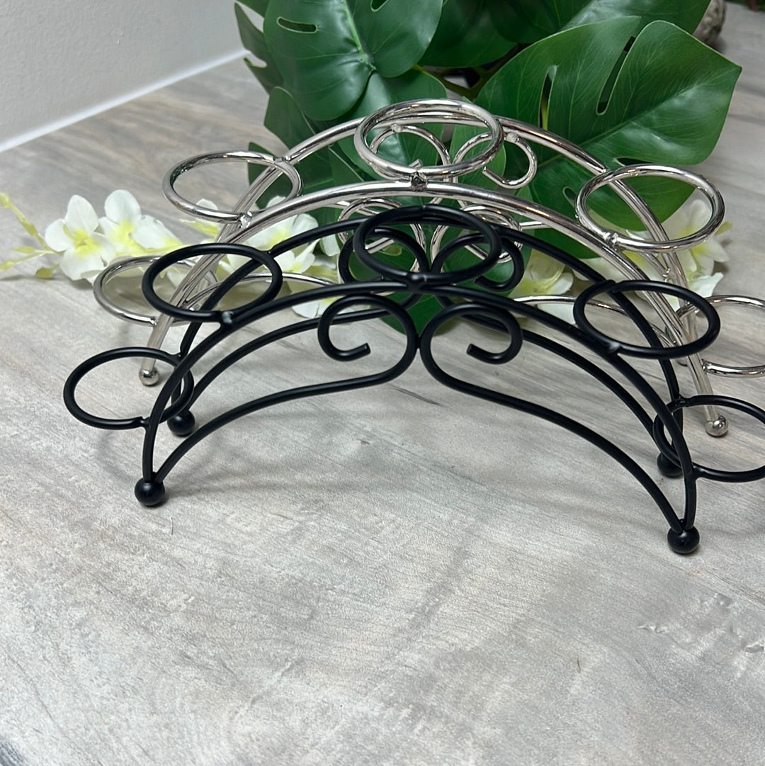 Semi Circle Metal Sphere Display Stand