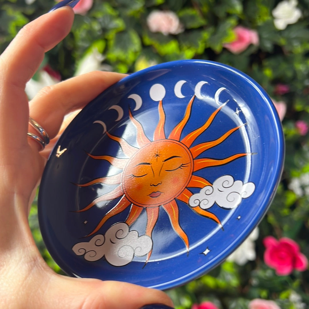LAST Celestial Duo Trinket Dish - Moon Sun