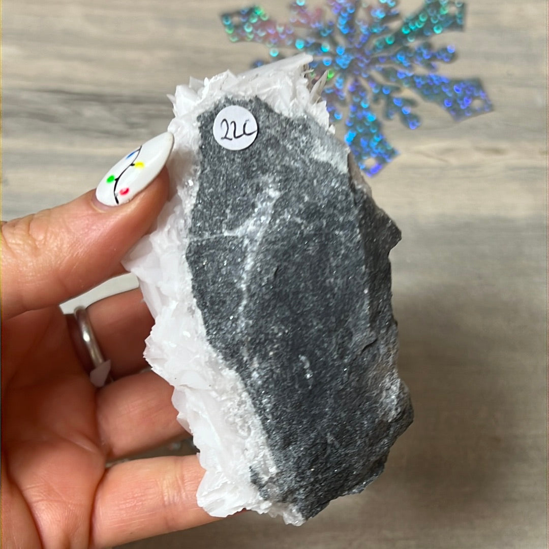 Rose Petal Calcite Specimen