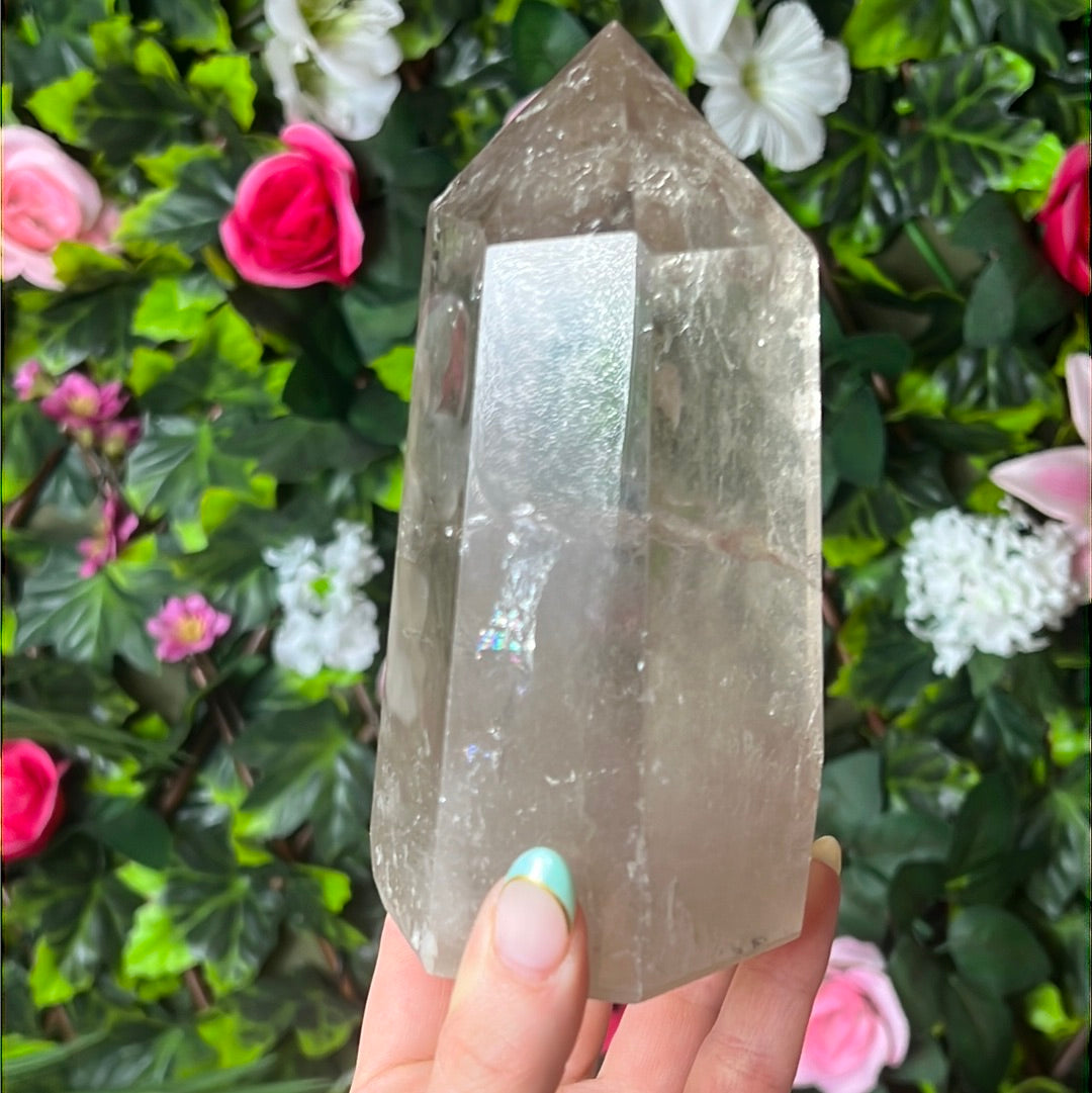Smoky Quartz Tower Point