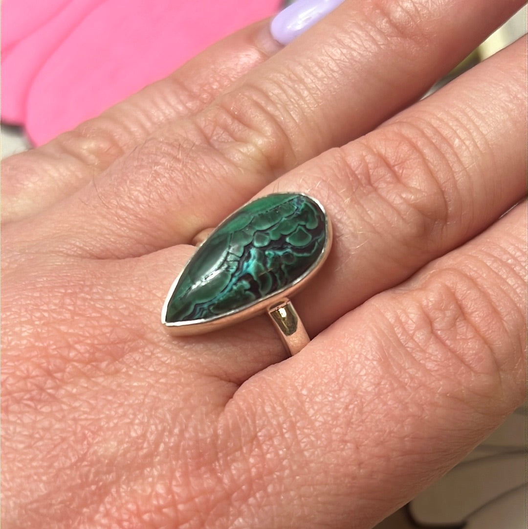 Malacolla 925 Sterling Silver Ring - Size O