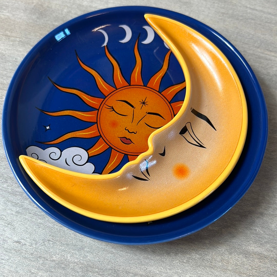 LAST Celestial Duo Trinket Dish - Moon Sun