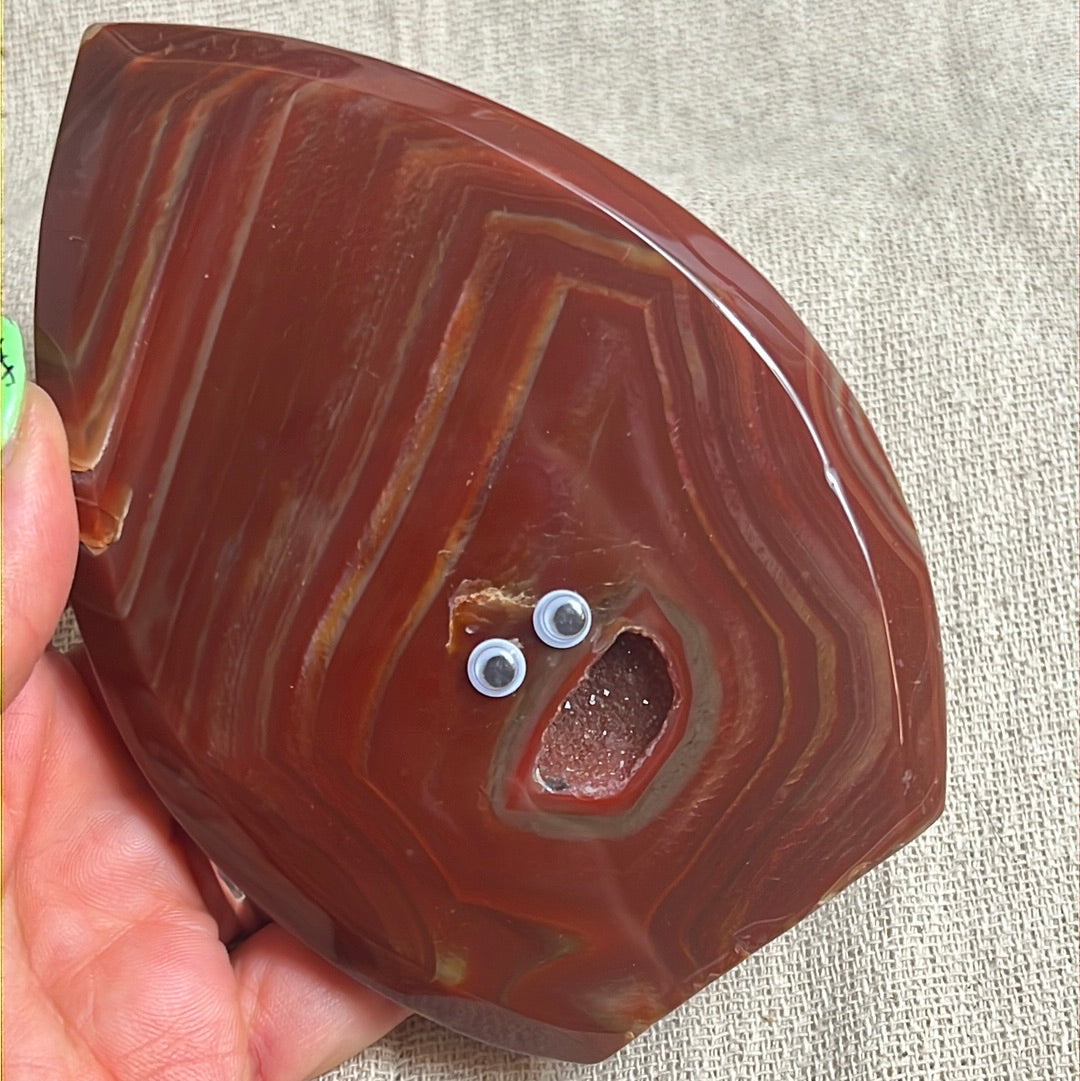 Carnelian Freeform Flame