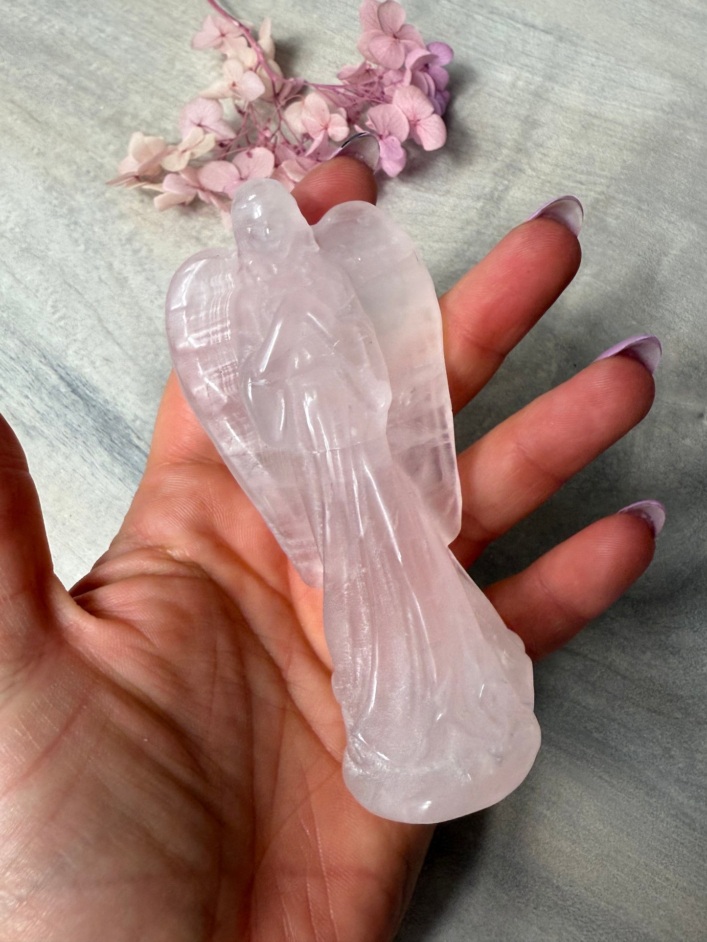 Rose Quartz Angel