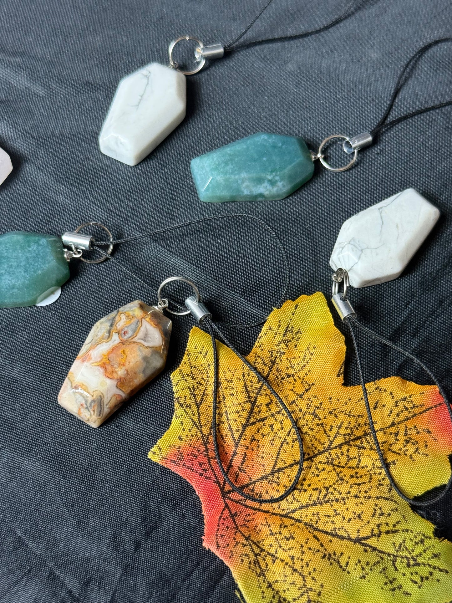 Coffin - phone charm / keying or pendants