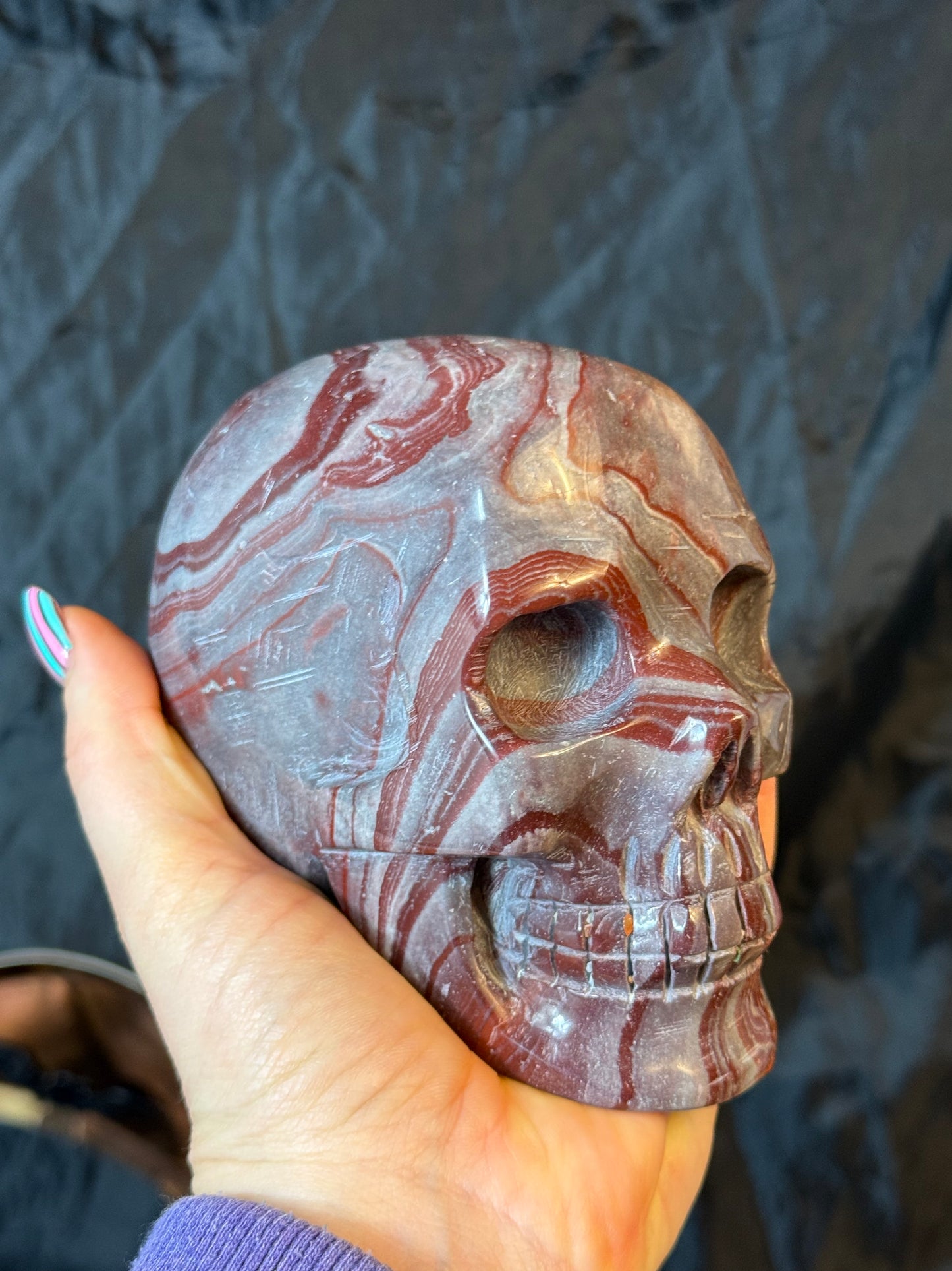 Jasper Red Skull