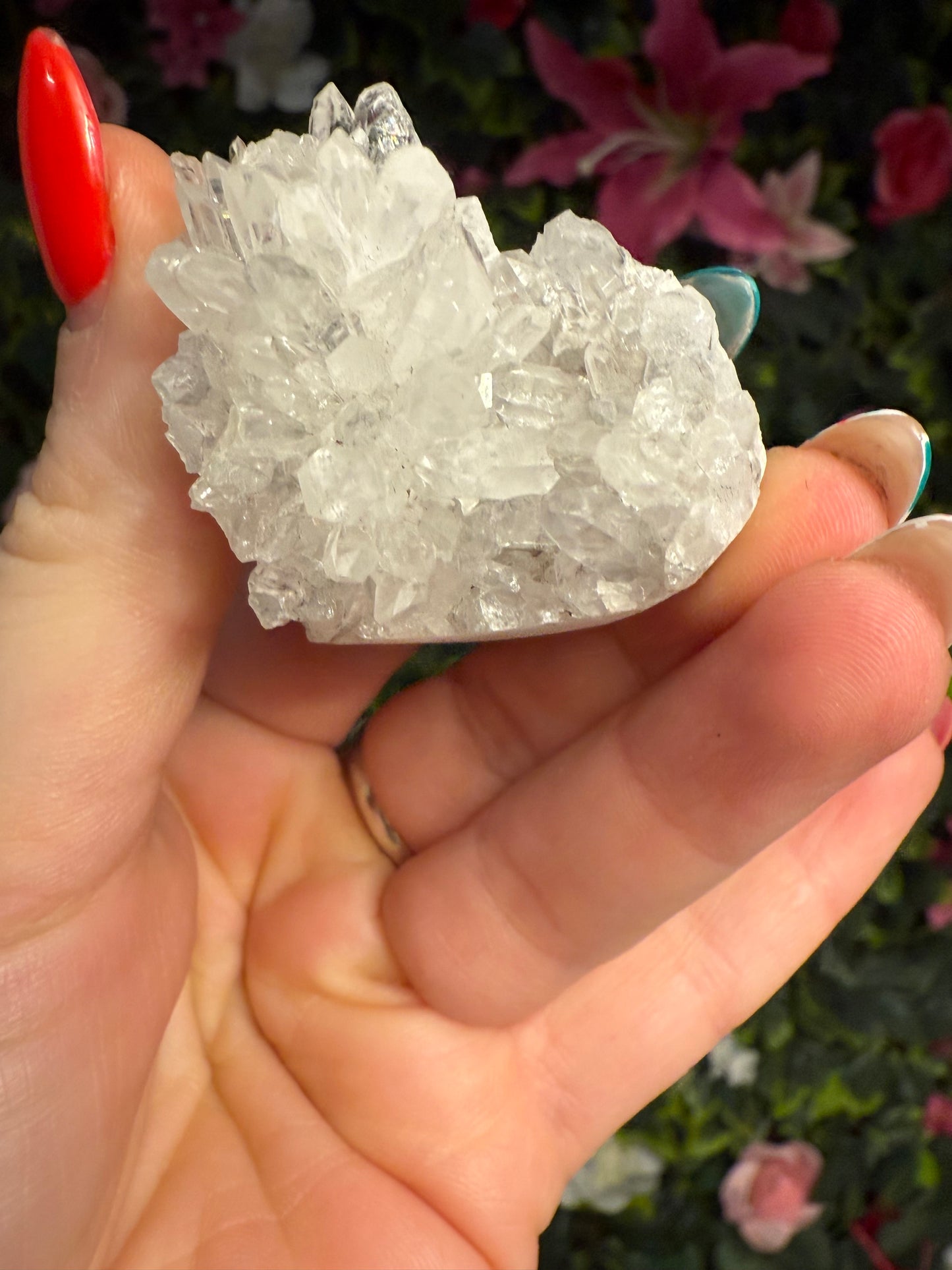 Quartz Cluster Heart
