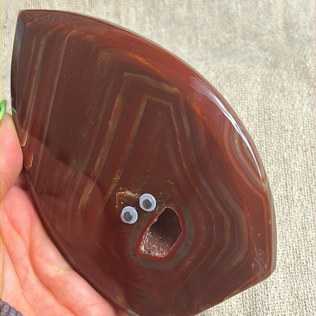 Carnelian Freeform Flame