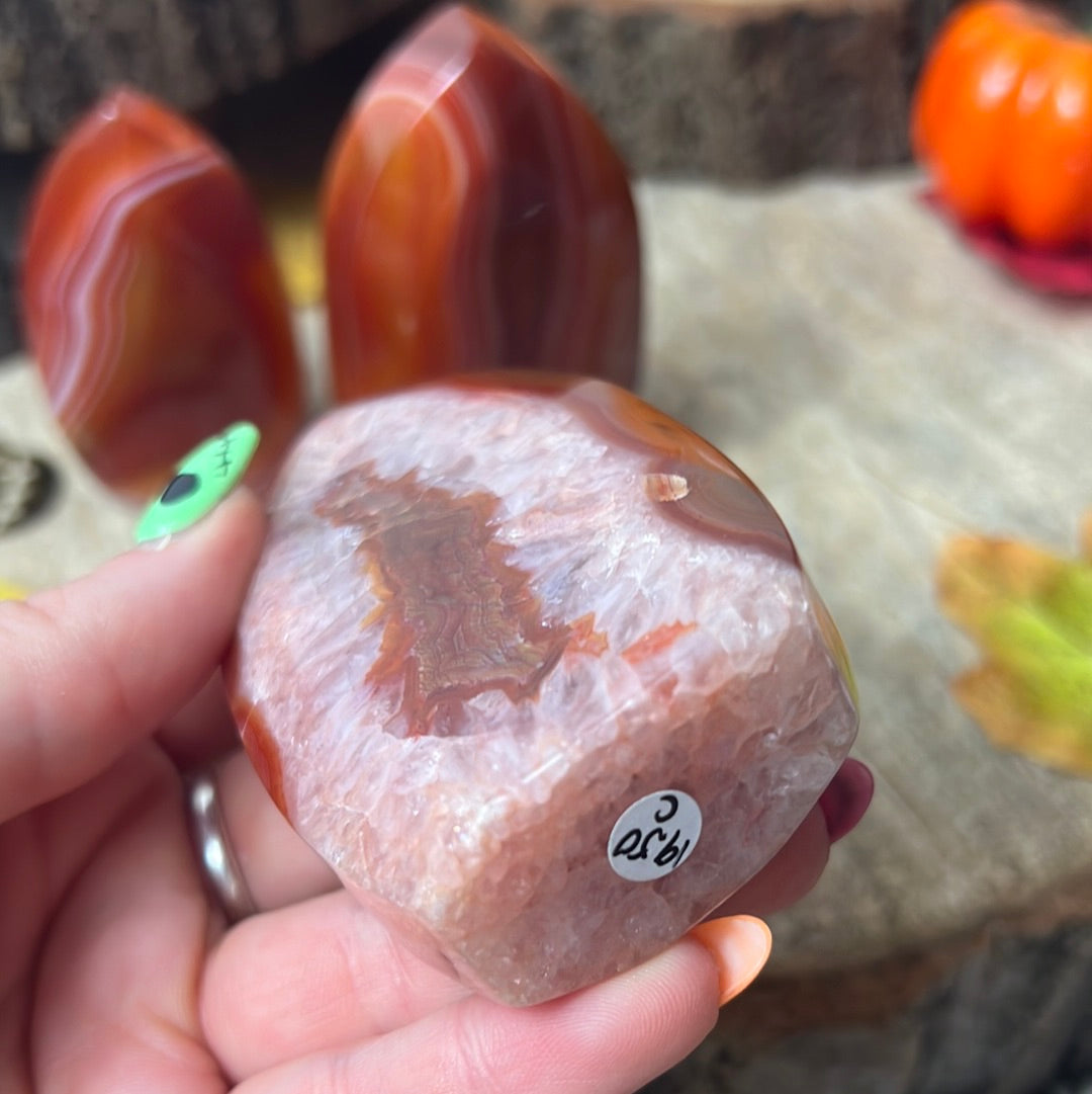 Banded Carnelian Freeform