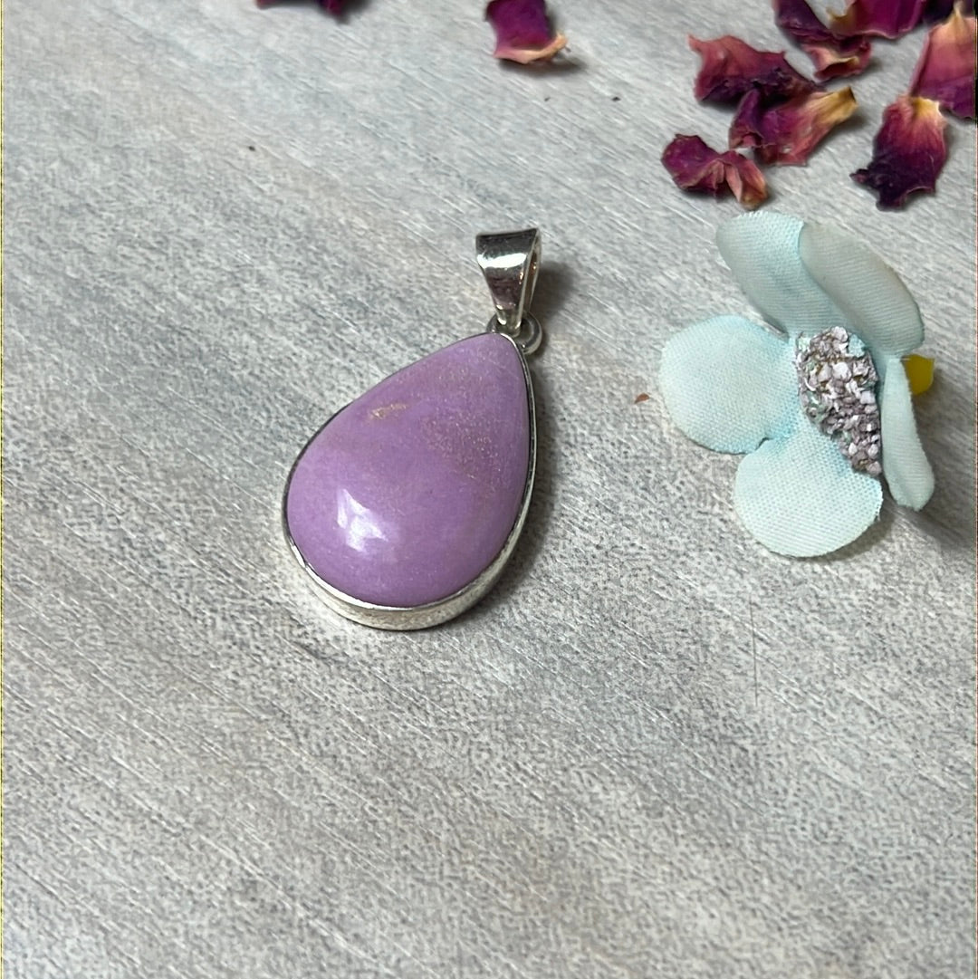 Phosphosiderite Phos Phos 925 Sterling Silver Pendant