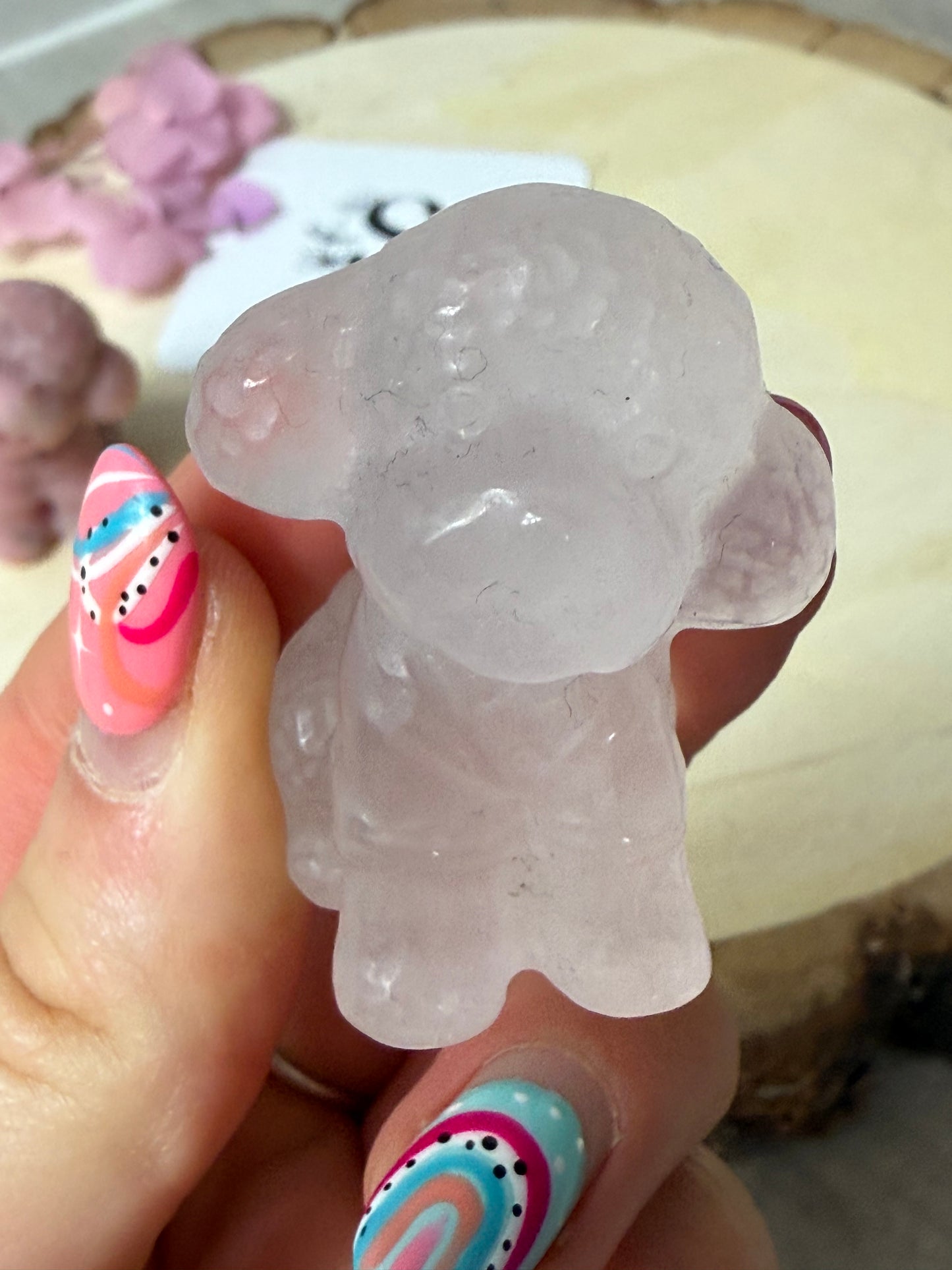 Teddy Dog Carving