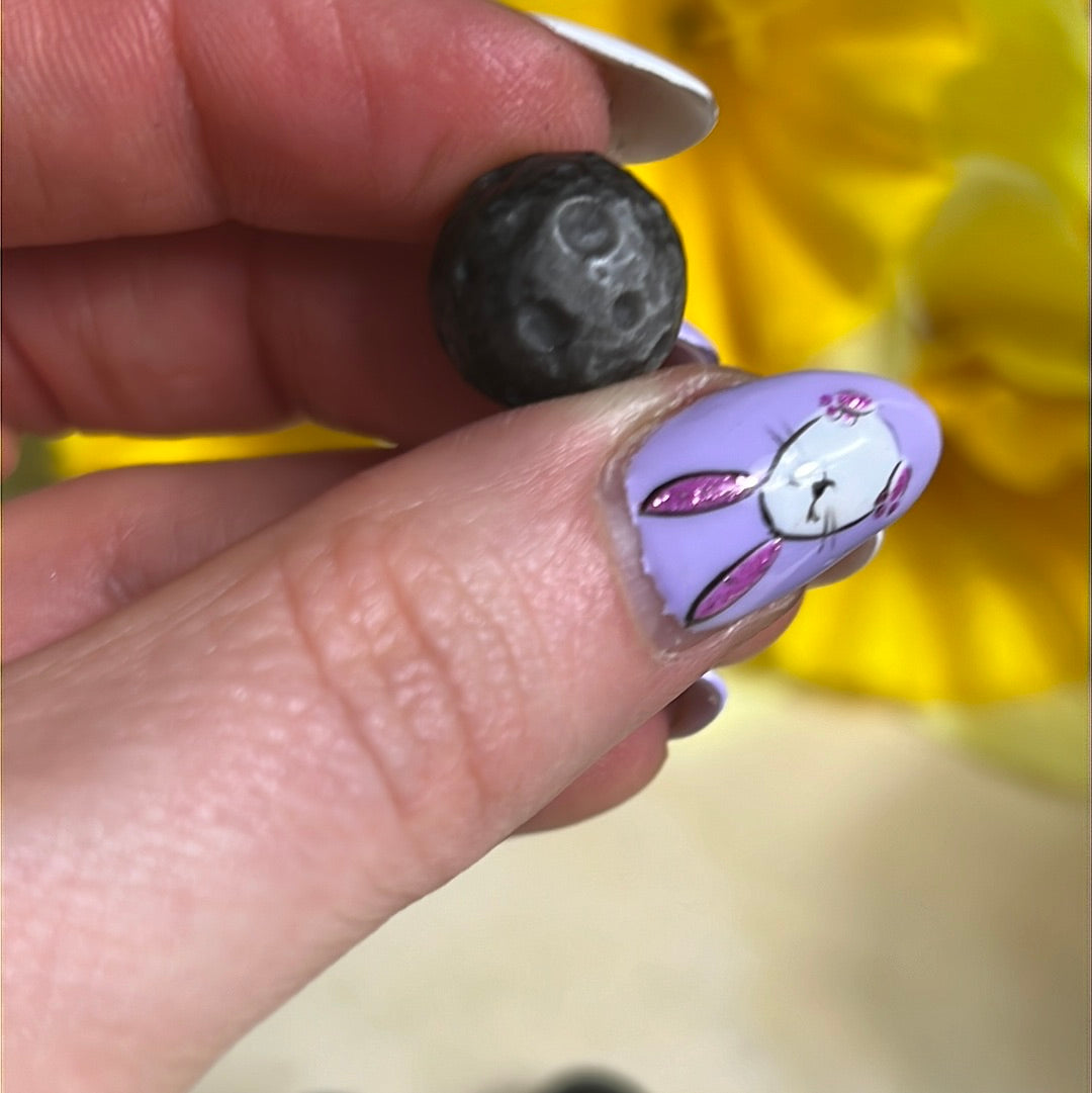 Mini Obsidian Planet Moon Sphere