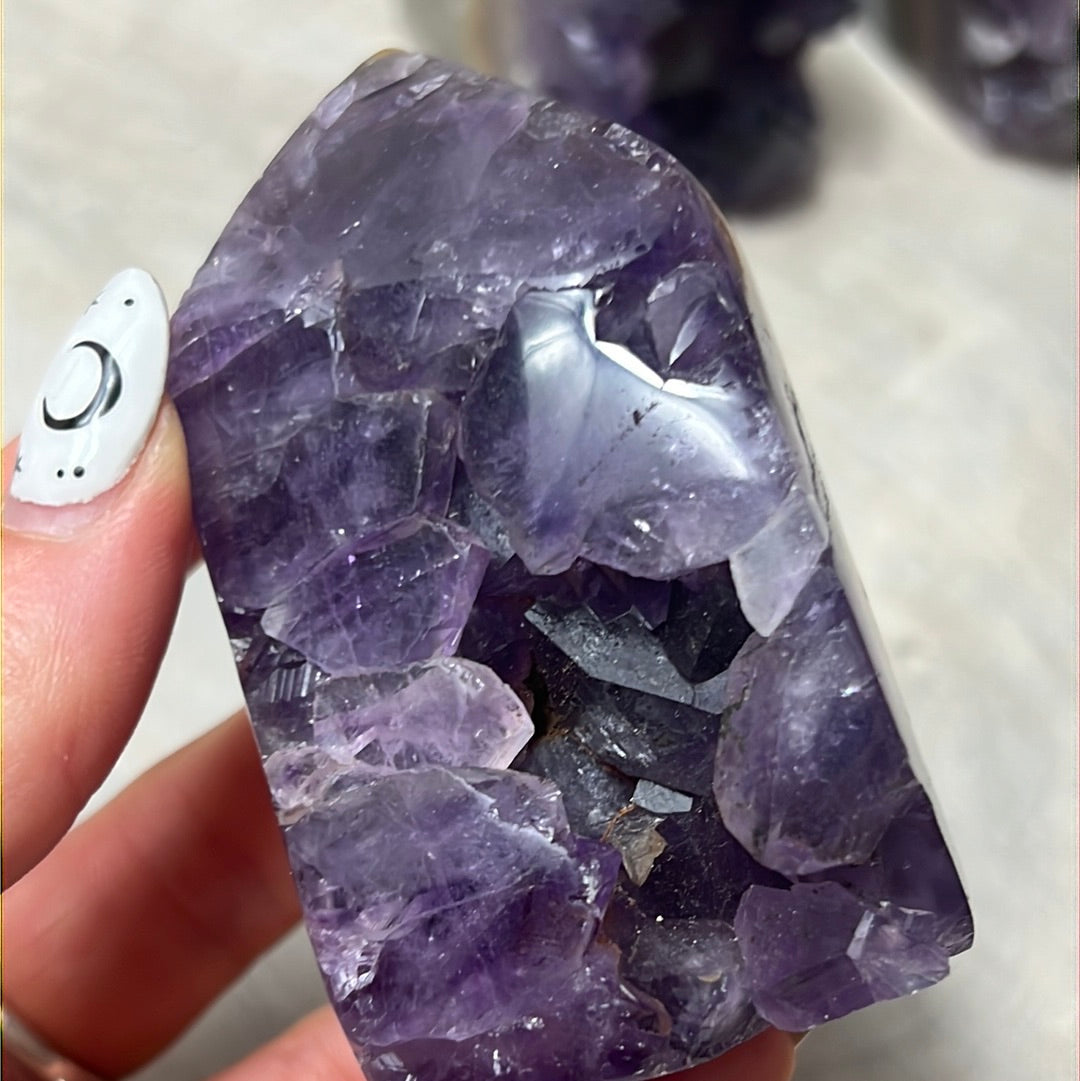 A Amethyst Agate Tower Points