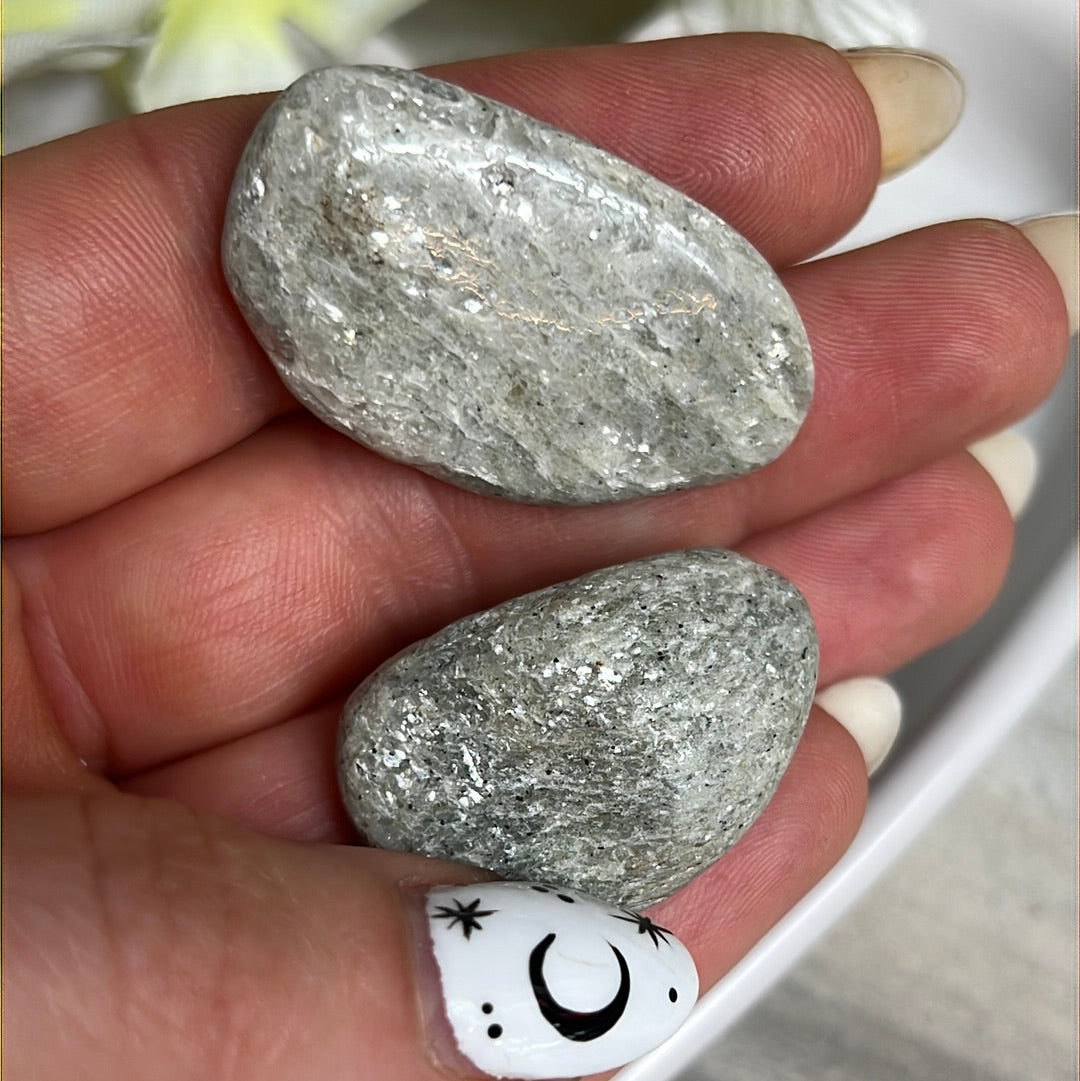 Silver Aventurine Tumble Tumblestone