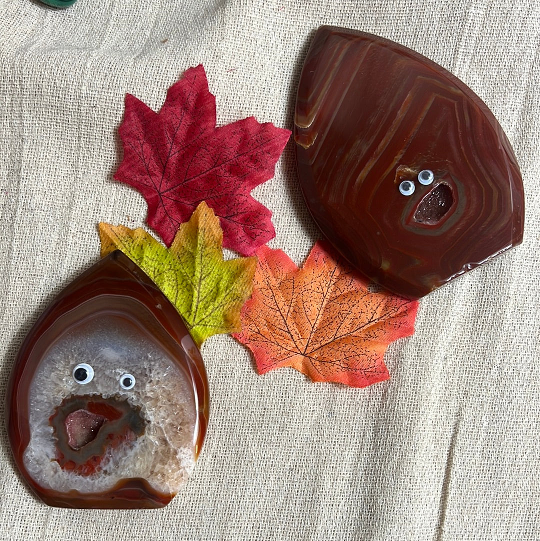 Carnelian Freeform Flame