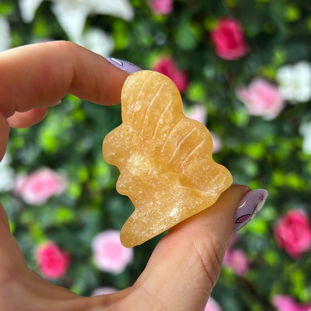 Orange Calcite Fairy