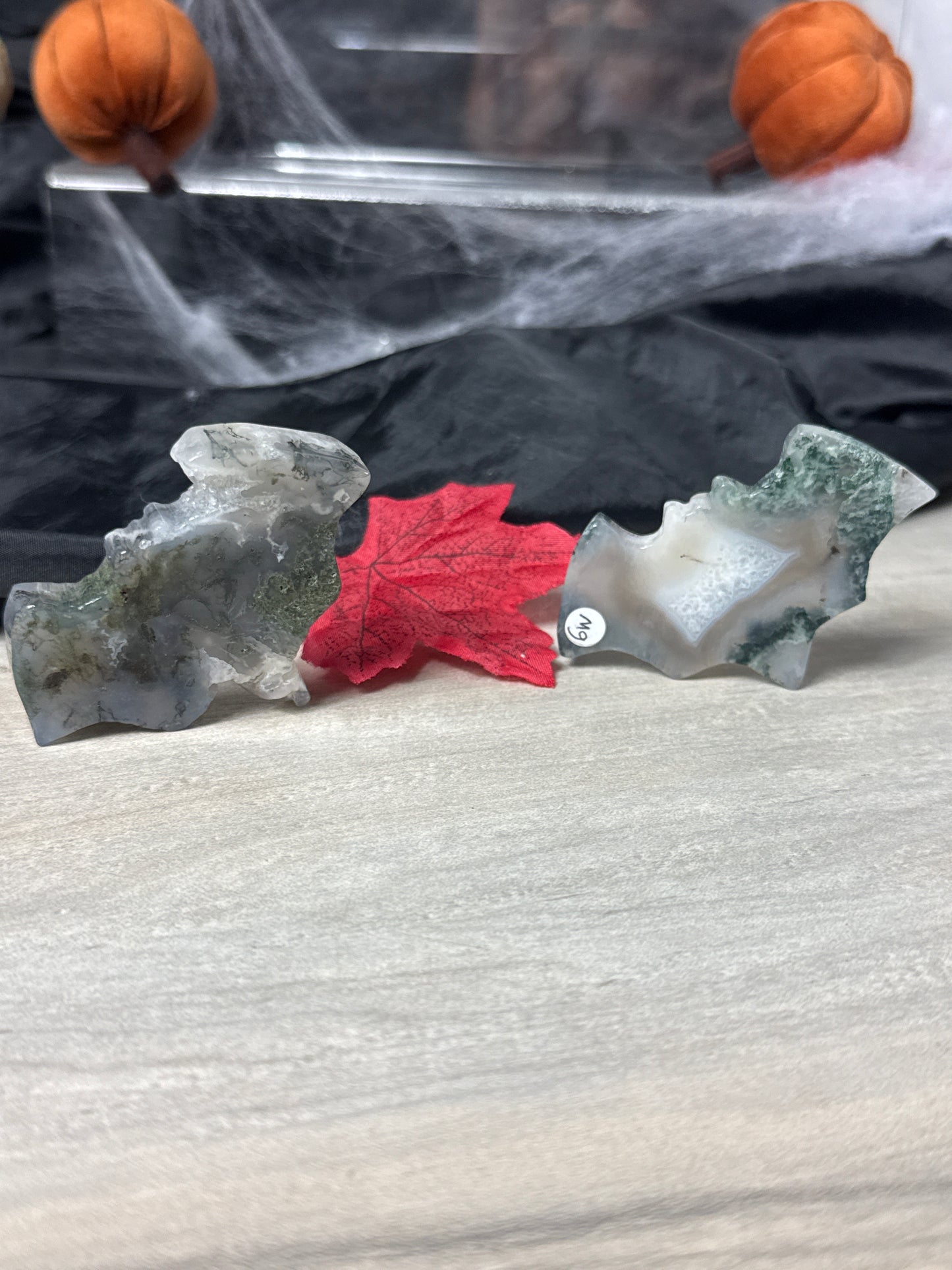 Moss agate bat