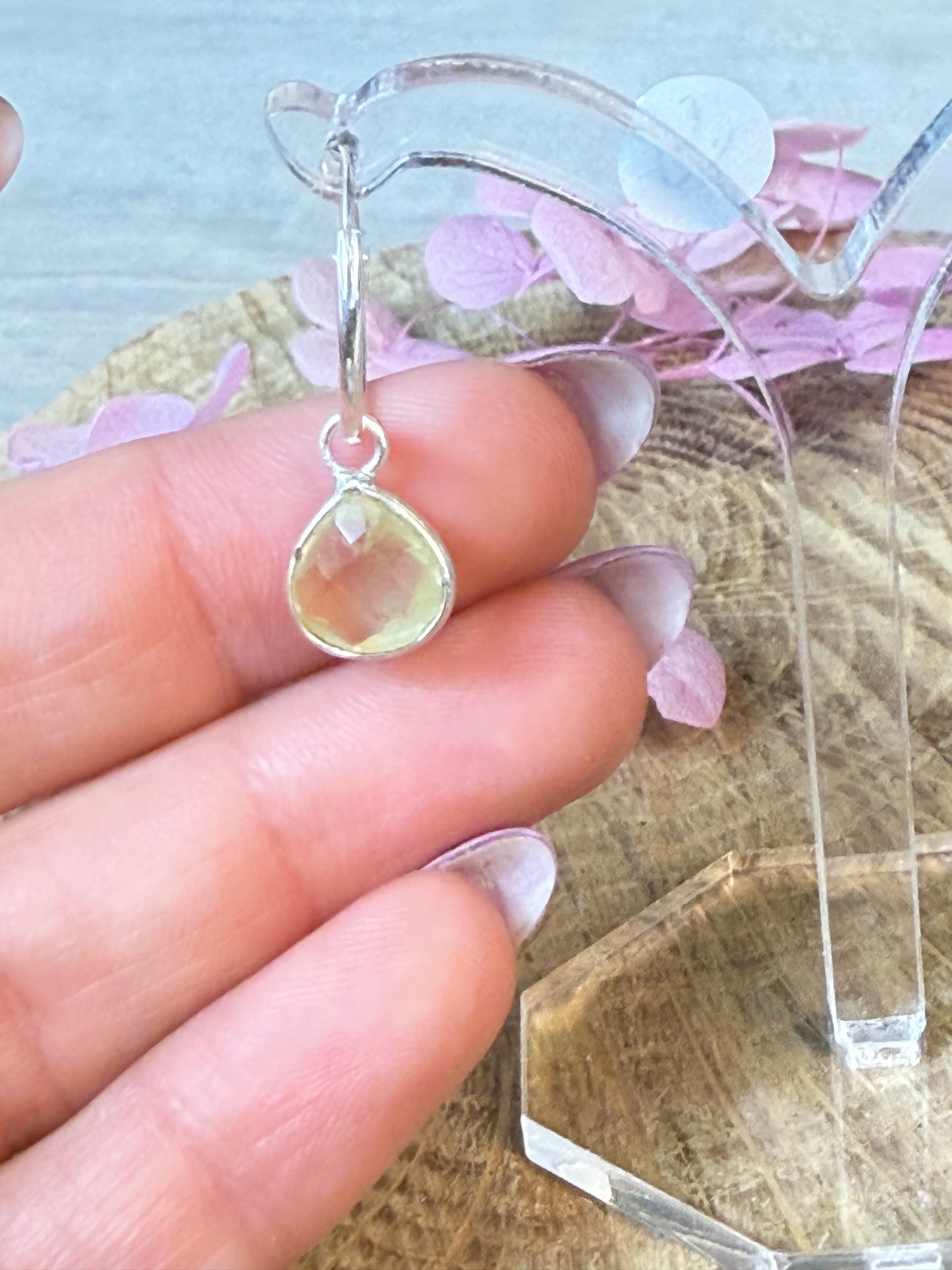 Lemon Topaz 925 Sterling Silver Earrings