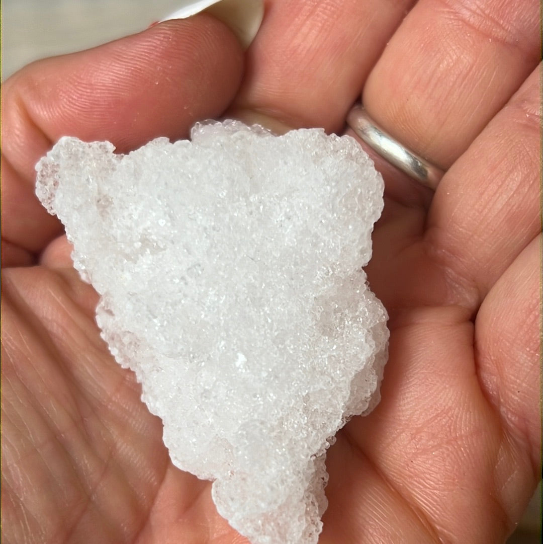 Snow Quartz Druzy specimen