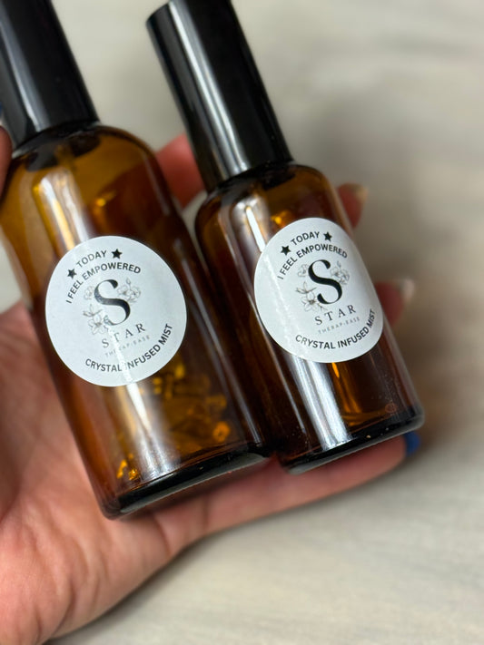 Star Therap-ease - TODAY I feel Empowered Crystal Infused Mist - Solar Plexus Spray