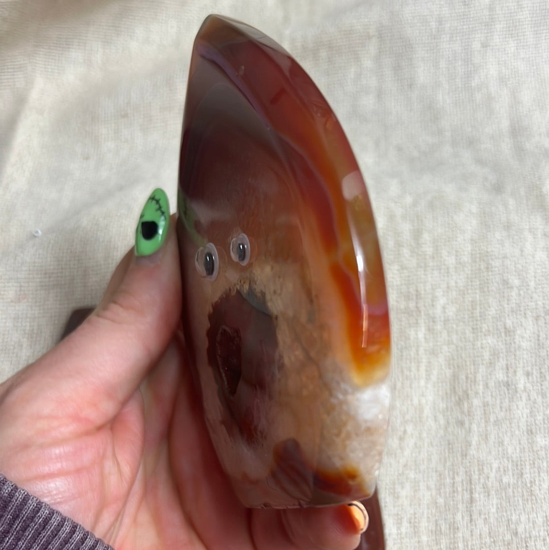 Carnelian Freeform Flame