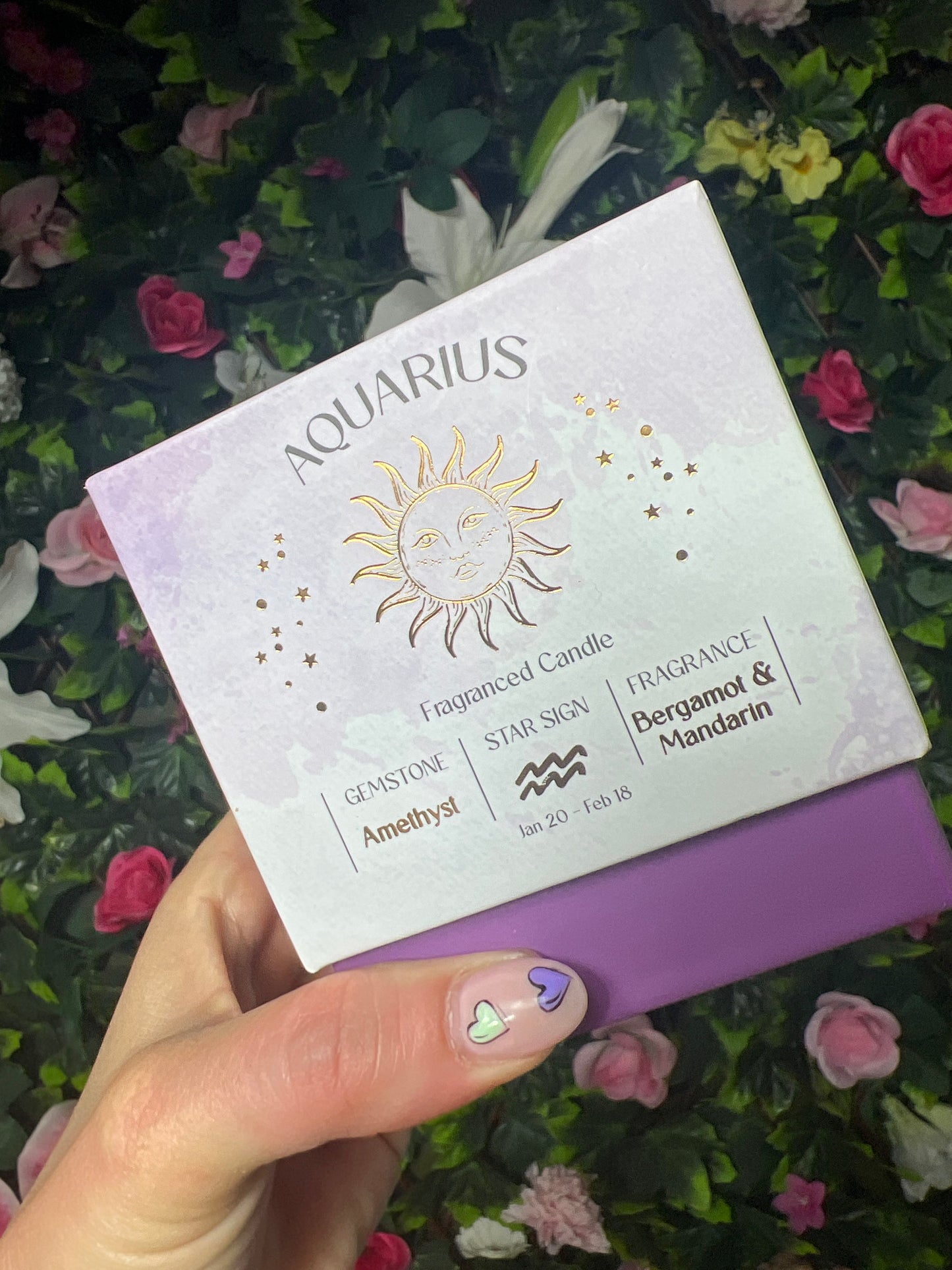 Zodiac Starsign Gift Box Candle